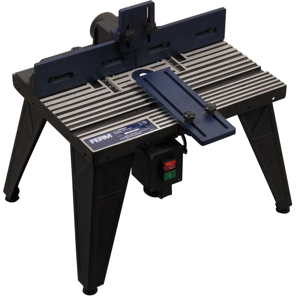 PRA1011 Router Table - With Vacuum Cleaner Connection - Adjustable Angle Guide - Universal