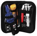 Watchmaker tool set in a practical storage bag – 15 pieces