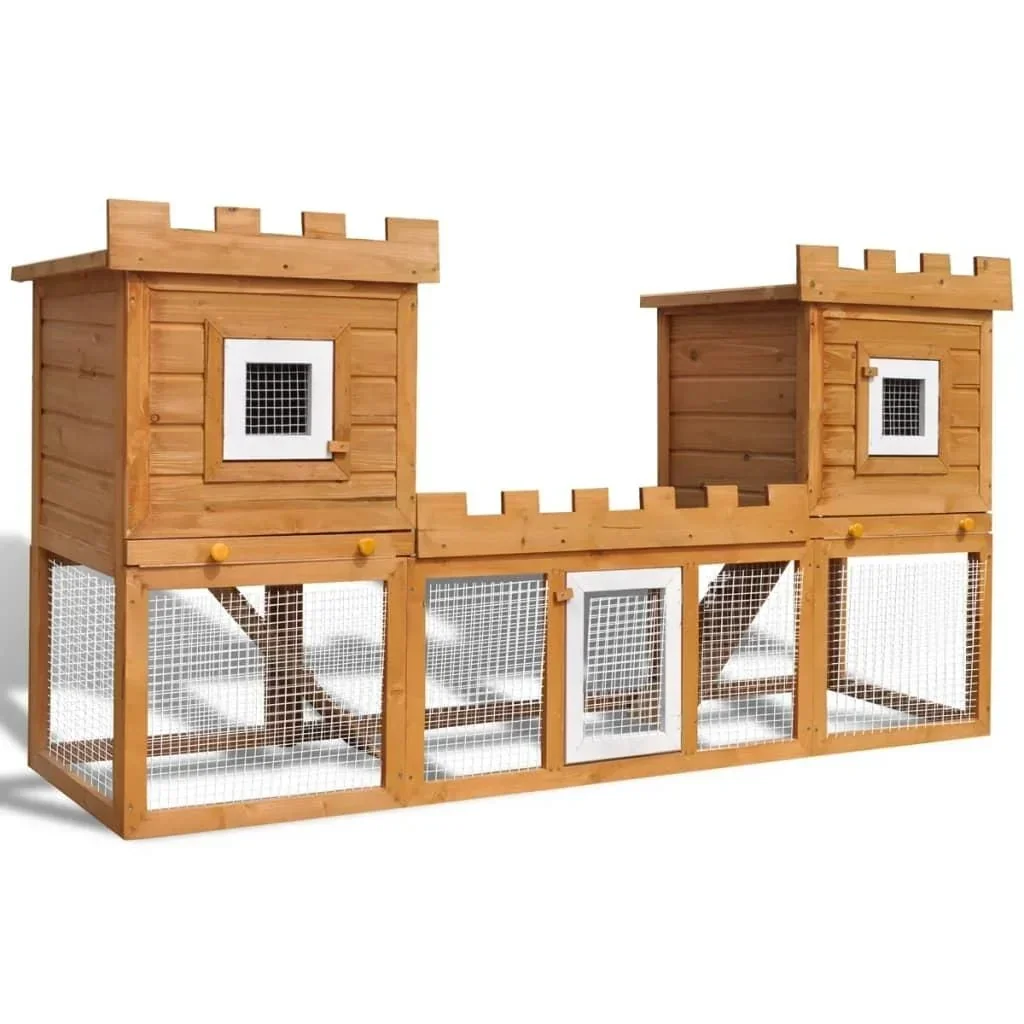 Rabbit hutch double size