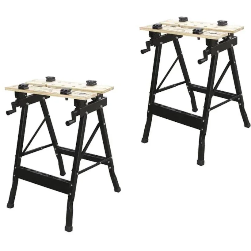 Workbench / Workmate ERRO6010 - Set of 2 - 100kg - 605x635x800 mm