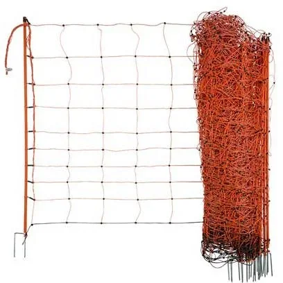 Ovi-Net orange 90 cm, single post, 50 m