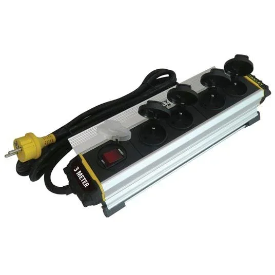 4-piece "Clamp" sleeve - with hinged lid and clamp
