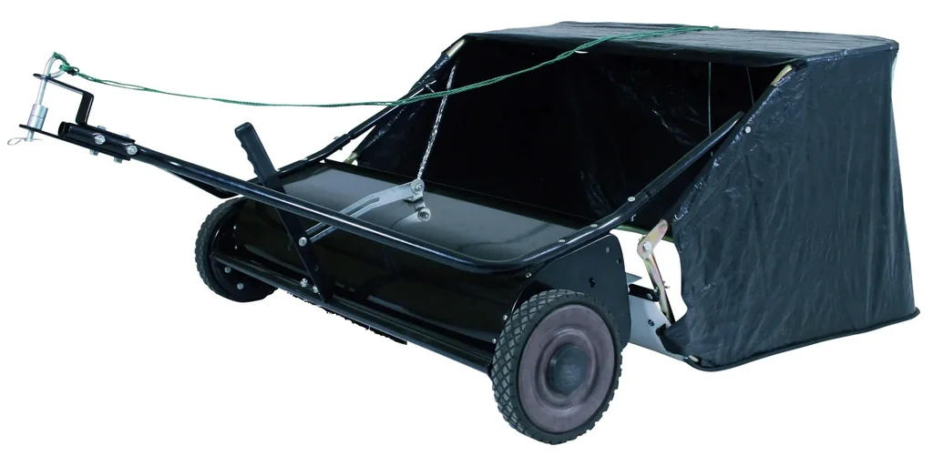 Attachment for lawn tractors grass and leaf collector 96 cm working width