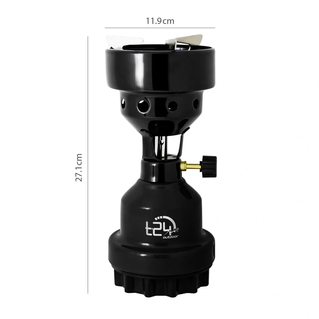 Camping stove 2 in 1 NO-190 black