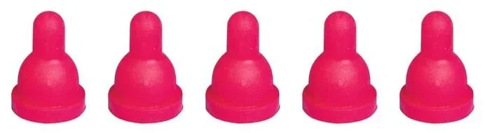 Replacement teats, 5 pieces for lamb bucket and bottle