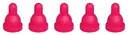 Replacement teats, 5 pieces for lamb bucket and bottle