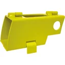 Foldable drawbar lock with disc lock