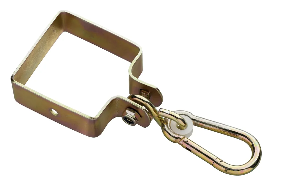 Swing hook galvanized, 90x90x3 mm for squared timber