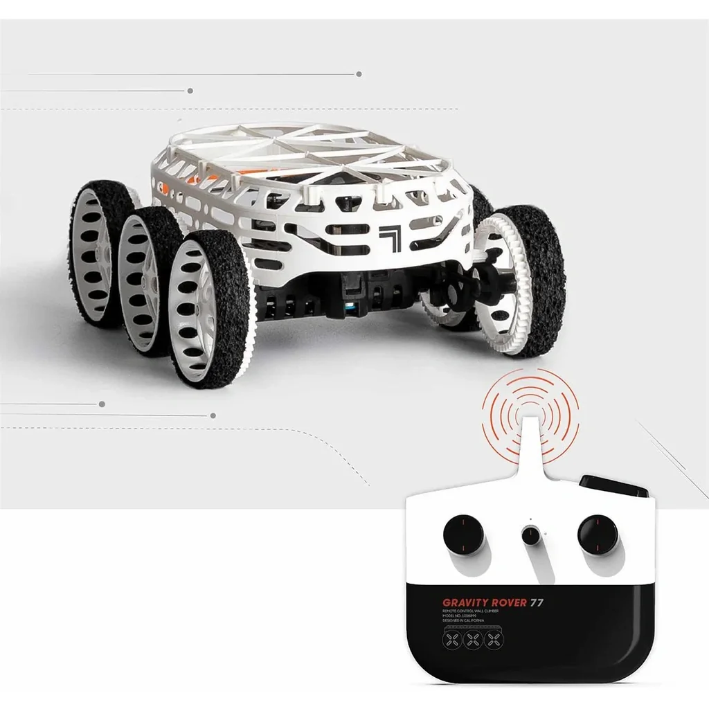 Sharper Image RC Gravity Rover - Drives over floors, walls and ceilings