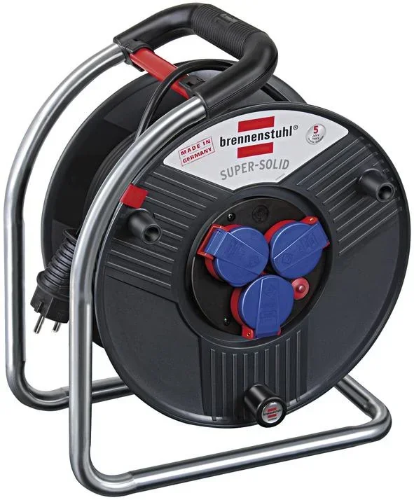 Cable reel Super-Solid IP44, diameter 320mm, 40m RN cable