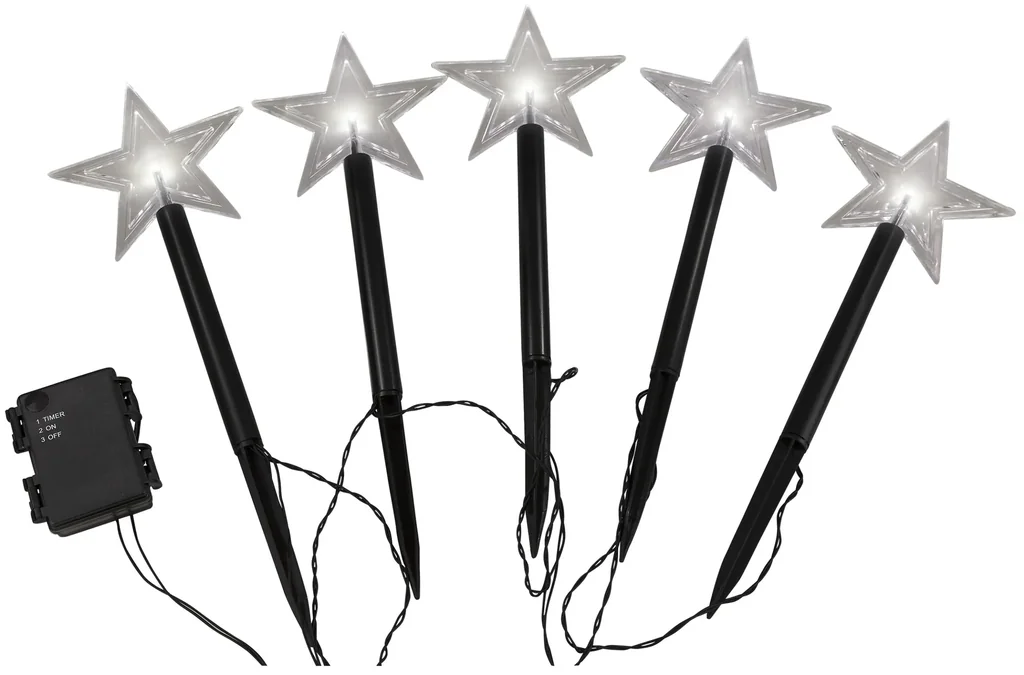 LED light sticks “Stars” – set of 5