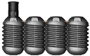 Underground tank "Modularis", 5000 l - water/rain storage
