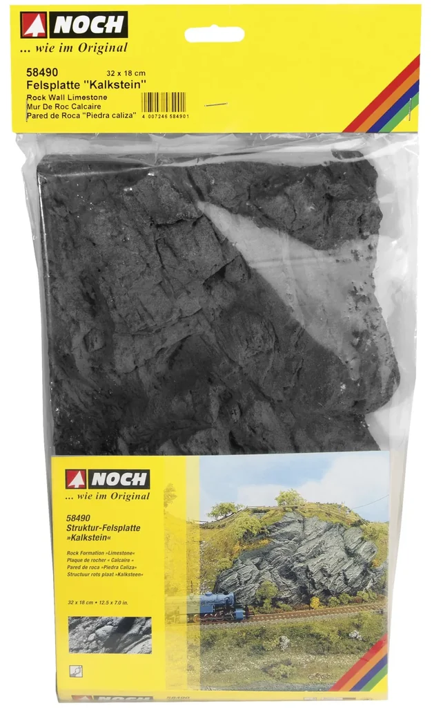 Limestone rock slab