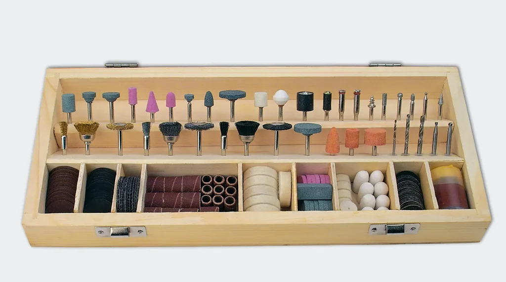 Mini Drill Accessory Set, 200 pieces
