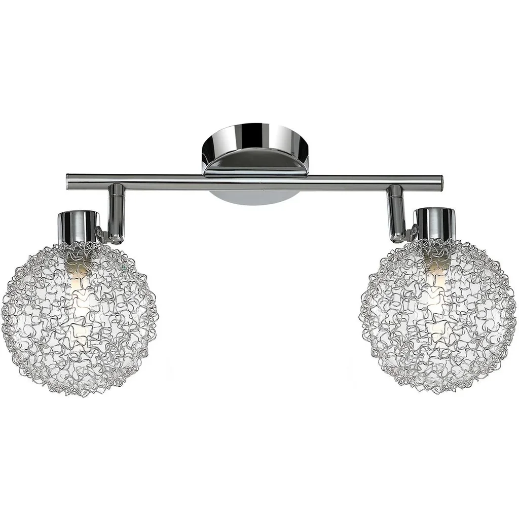 Calla ceiling light with 2 bulbs