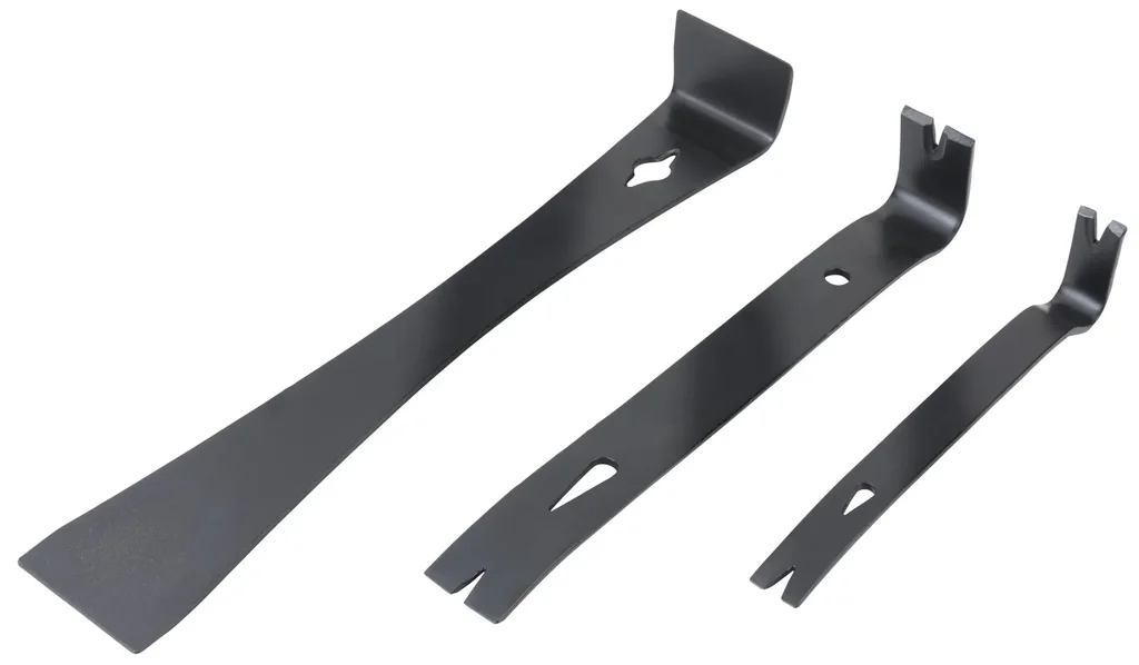 Nail puller set, 3 pieces