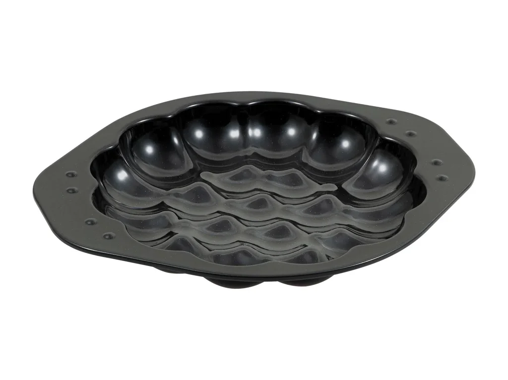 Cloud Sun Enamel Baking Pan, 30 x 35 x 4 cm with Recipes