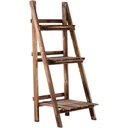 Plant ladder foldable natural