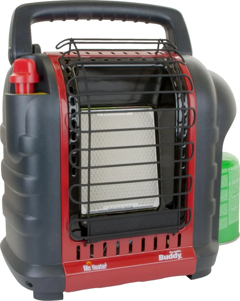 Gas heater "Portable Buddy", for up to 21 m³ room volume