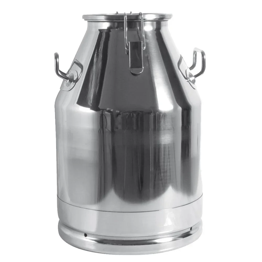 Milk transport jug, stainless steel, 30L