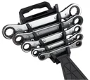 Ratchet ring spanner set 5-piece