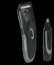 Cordless hair trimmer and nose/ear hair trimmer 2-in-1