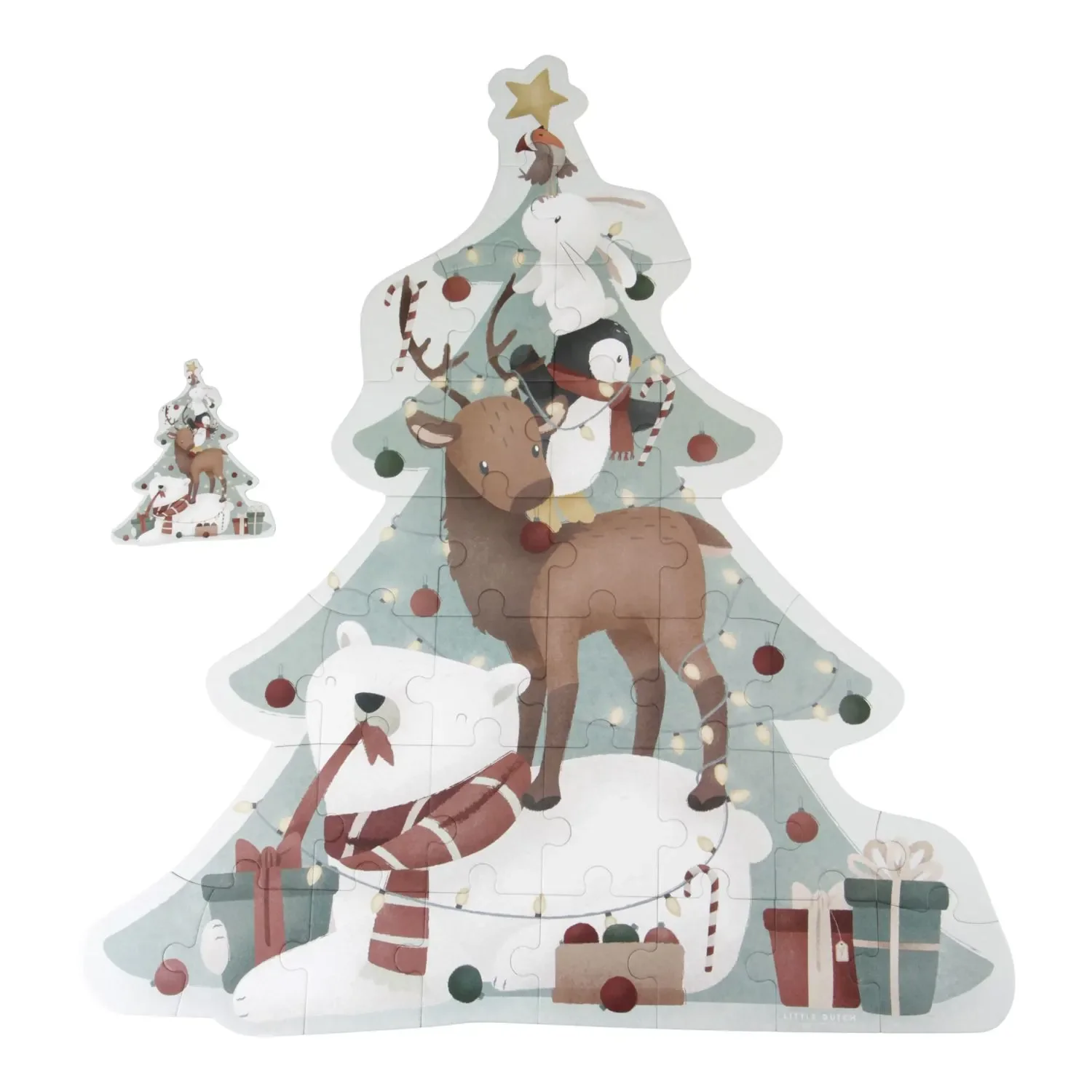 Little Dutch kerstpuzzel XL