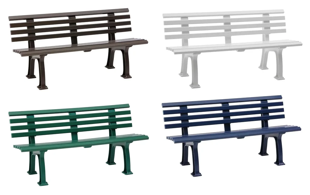 Garden bench Sylt white