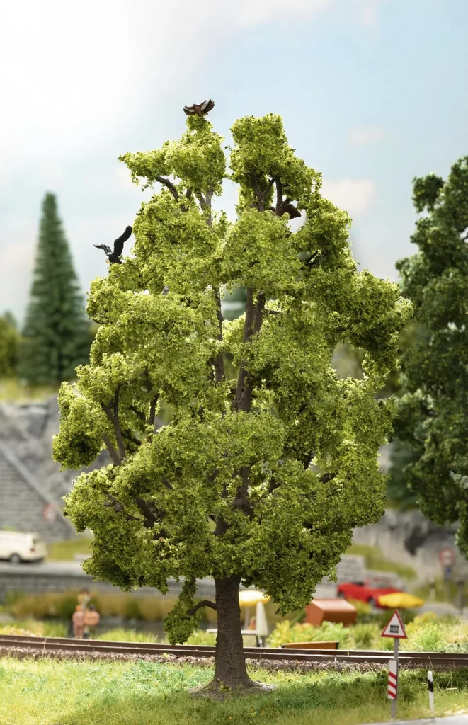 Tree with birds chirping