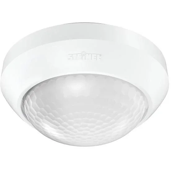 3 LED PIR motion detector/sensor - 360°C - 350m² - Waterproof IP54 - White