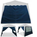 Side wall for Capri folding gazebo 2x blue