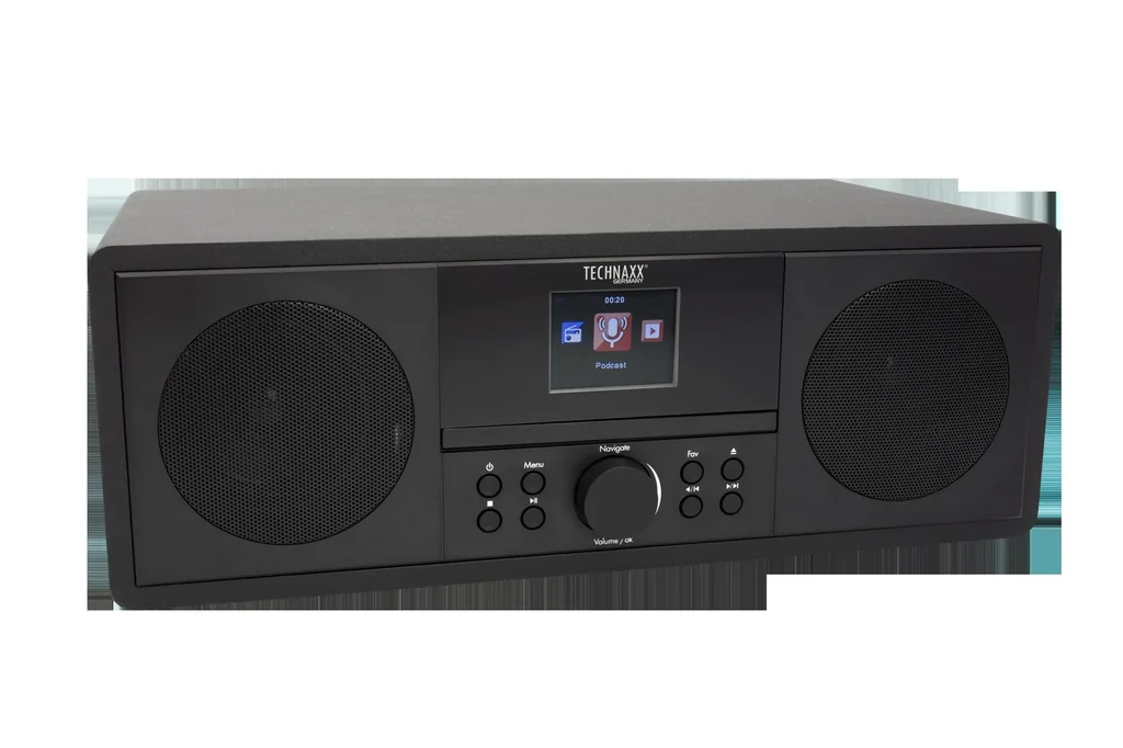 Internet radio with DAB+ FM and CD player, Bluetooth