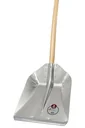 FAVORIT light metal, Halle rim shovel, size 9, protective edge, ash long handle 130 cm