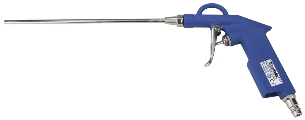 Compressed air blow gun-long