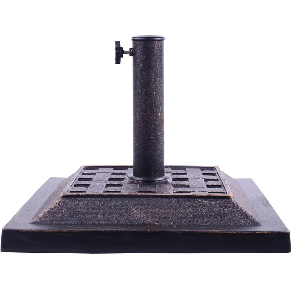 Umbrella stand holder 9kg 38/48mm resin bronze