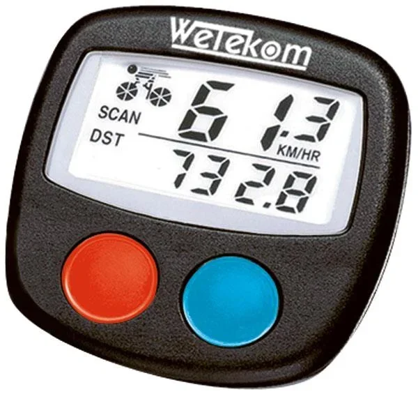 Bike computer with 8 functions