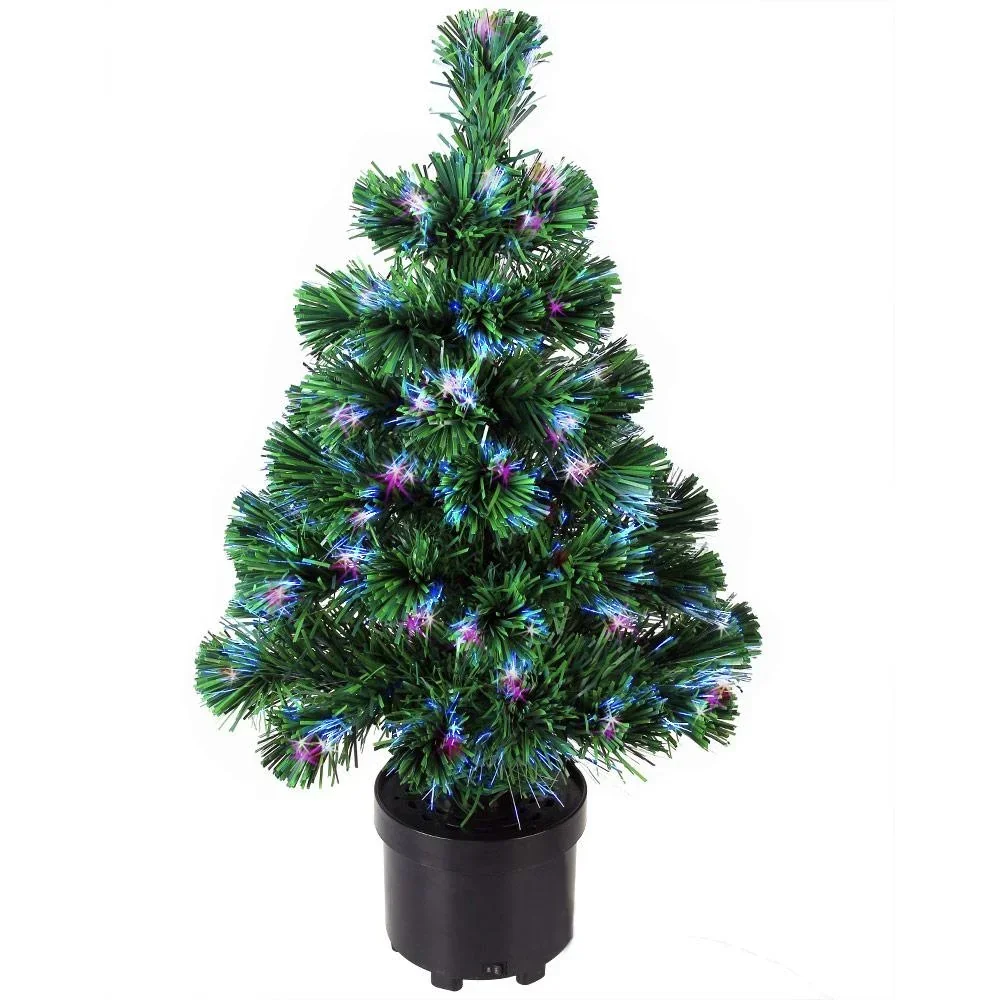 Artificial Christmas tree in fiber optic optics 60cm