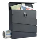Designer mailbox in anthracite