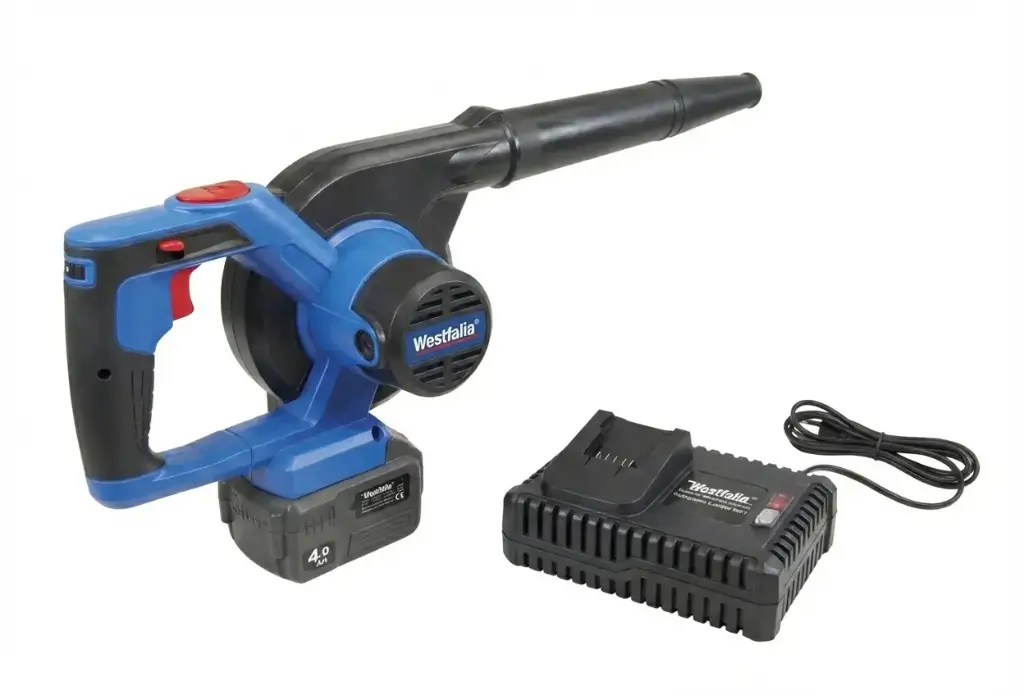 3-in-1 draadloze turboblazer 18 Volt Li-ion AMG 18 inclusief 1 batterij 4.0 Ah en snellader