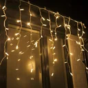 LED light chain ice 160 st warm white 810 cm