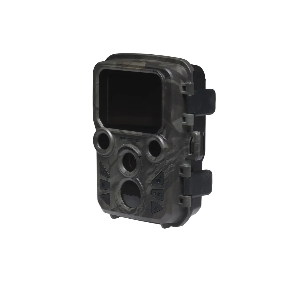 Mini wildlife camera with infrared LED for easy night vision