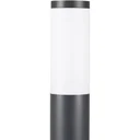 Path lighting / outdoor light - Garden - Stainless steel - With sensor - 100 x 12 cm - Anthracite