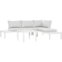 3-piece garden furniture set with