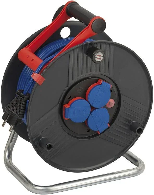 Cable reel Garant IP44, diameter 290mm, 50m blue Bremaxx cable