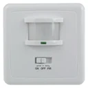 Flush-mounted motion detector