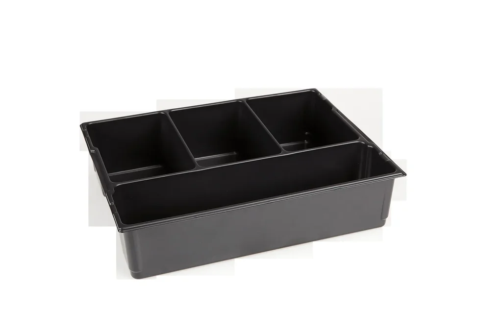 Small parts insert 4 troughs LB 136 BSS