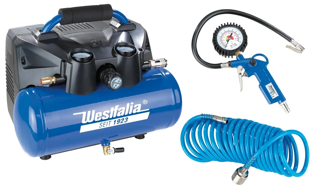 36 Volt battery air compressor "WDLK36" including accessories