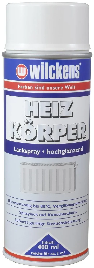 Radiator spray paint glossy white 400 ml