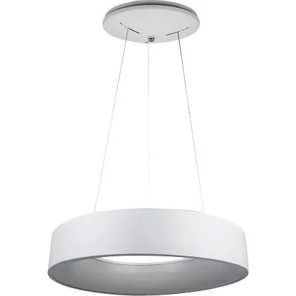 VT-25-1D Dimmable designer pendant light with integrated LED - 20W - 3000K - 1500Lm - Dimmable - White