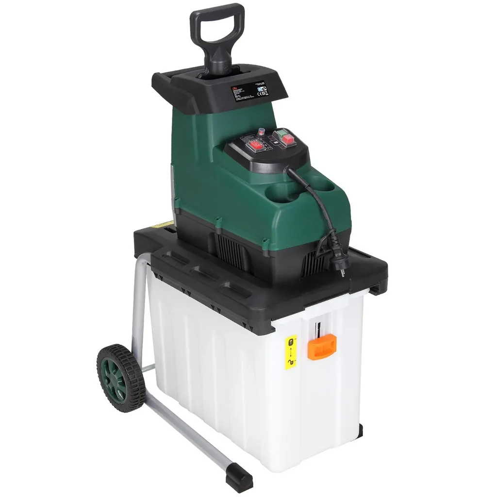 Paper shredder with 60L waste container